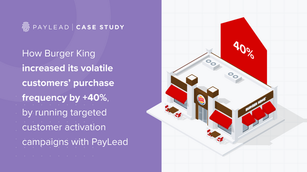 Burger King & PayLead: Increasing purchase frequency amongst a volatile customer base